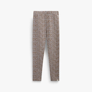 Printed Jersey Leggings - Tween - Blue/Brown | 101550 Heidi