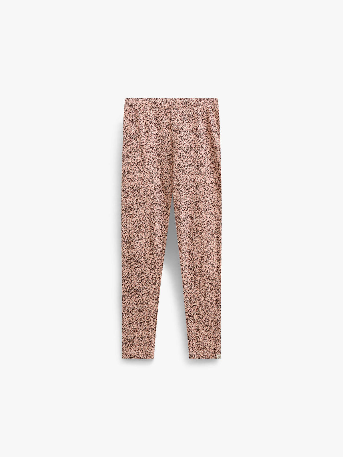 Printed Jersey Leggings - Kids - Rose/Bordeaux | 101551 Heidi