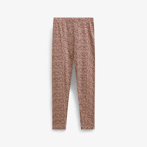 Printed Jersey Leggings - Tween - Rose/Bordeaux | 101552 Heidi