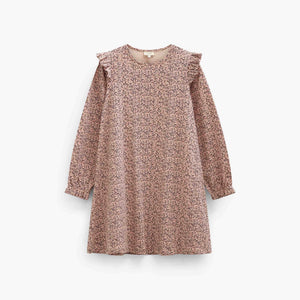 Printed Jersey Dress - Tween - Rose/Bordeaux | 101556 Heidi