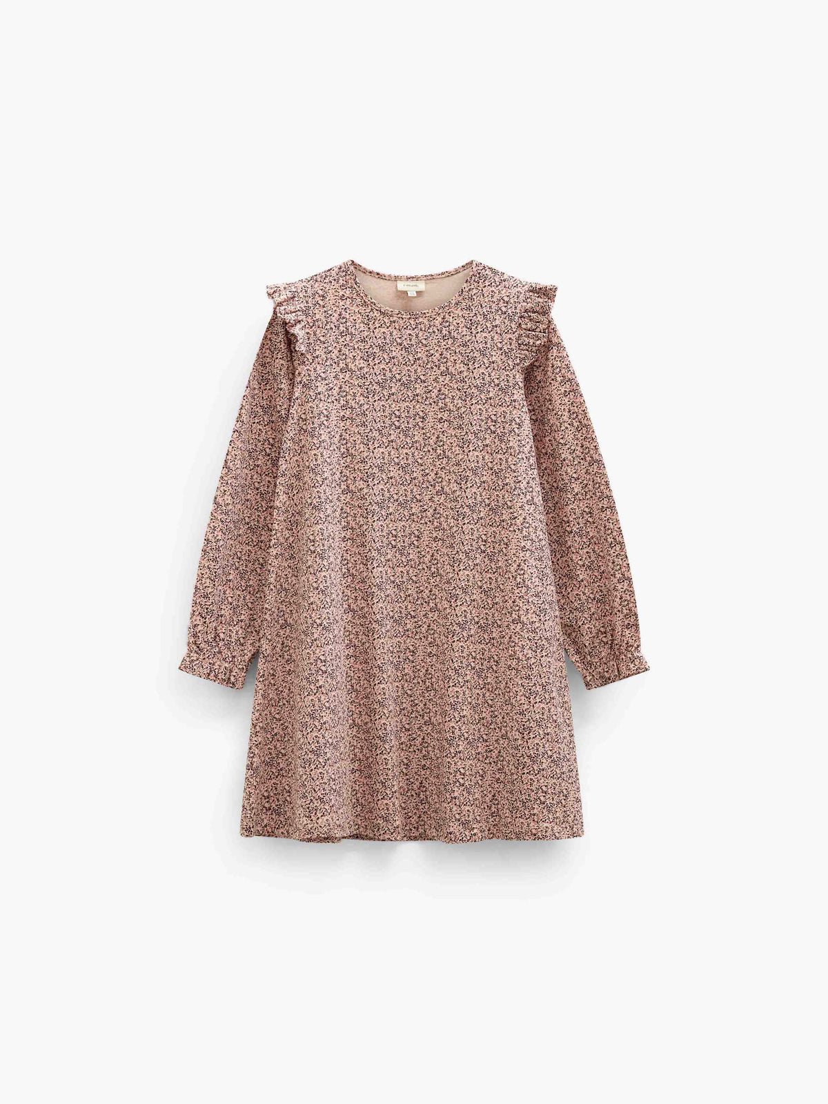 Printed Jersey Dress - Tween - Rose/Bordeaux | 101556 Heidi