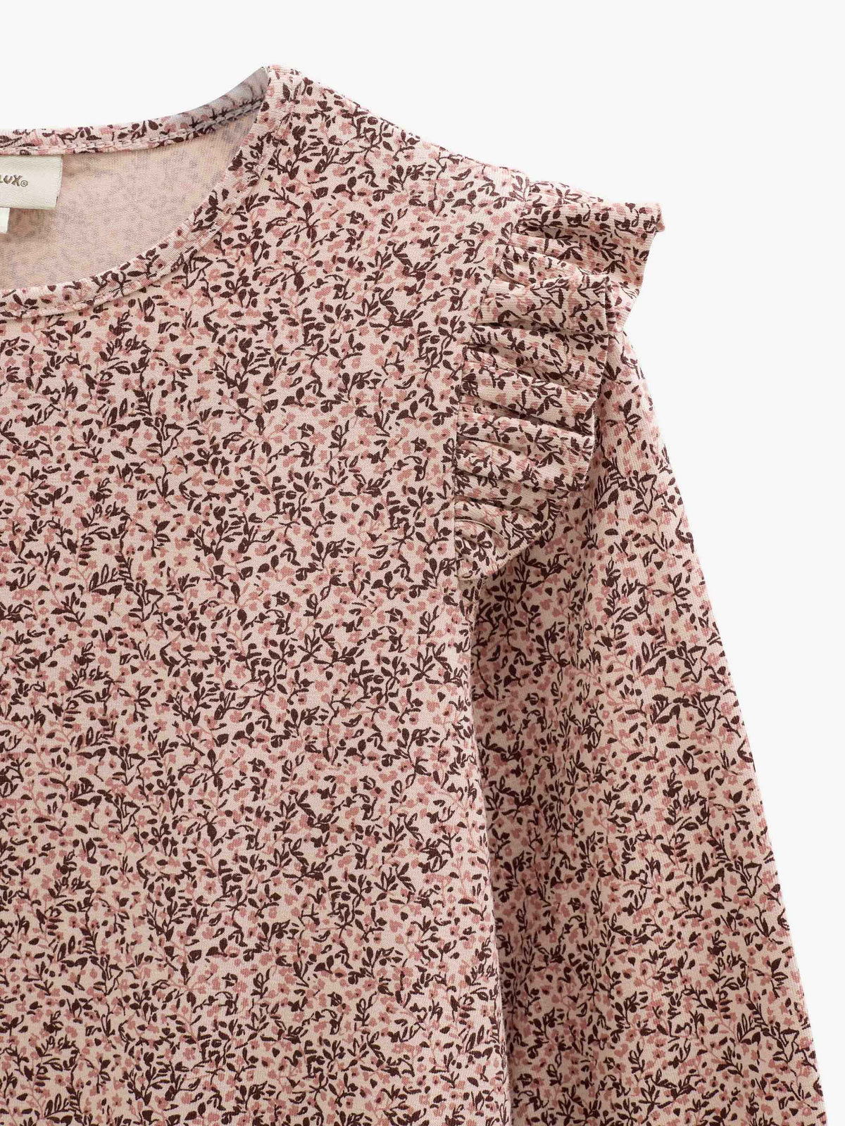 Printed Jersey Dress - Tween - Rose/Bordeaux | 101556 Heidi