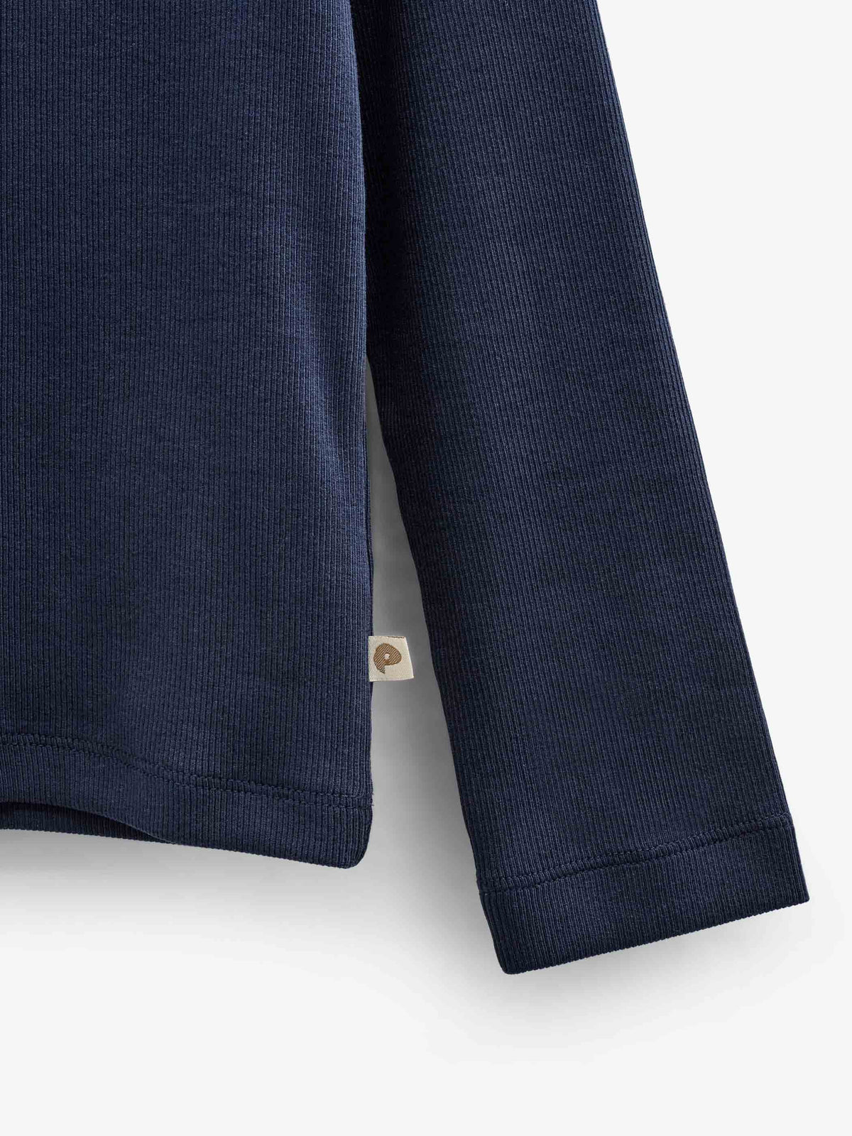Ribbed Long-Sleeve T-Shirt - Kids - Navy | 101597 Conrad