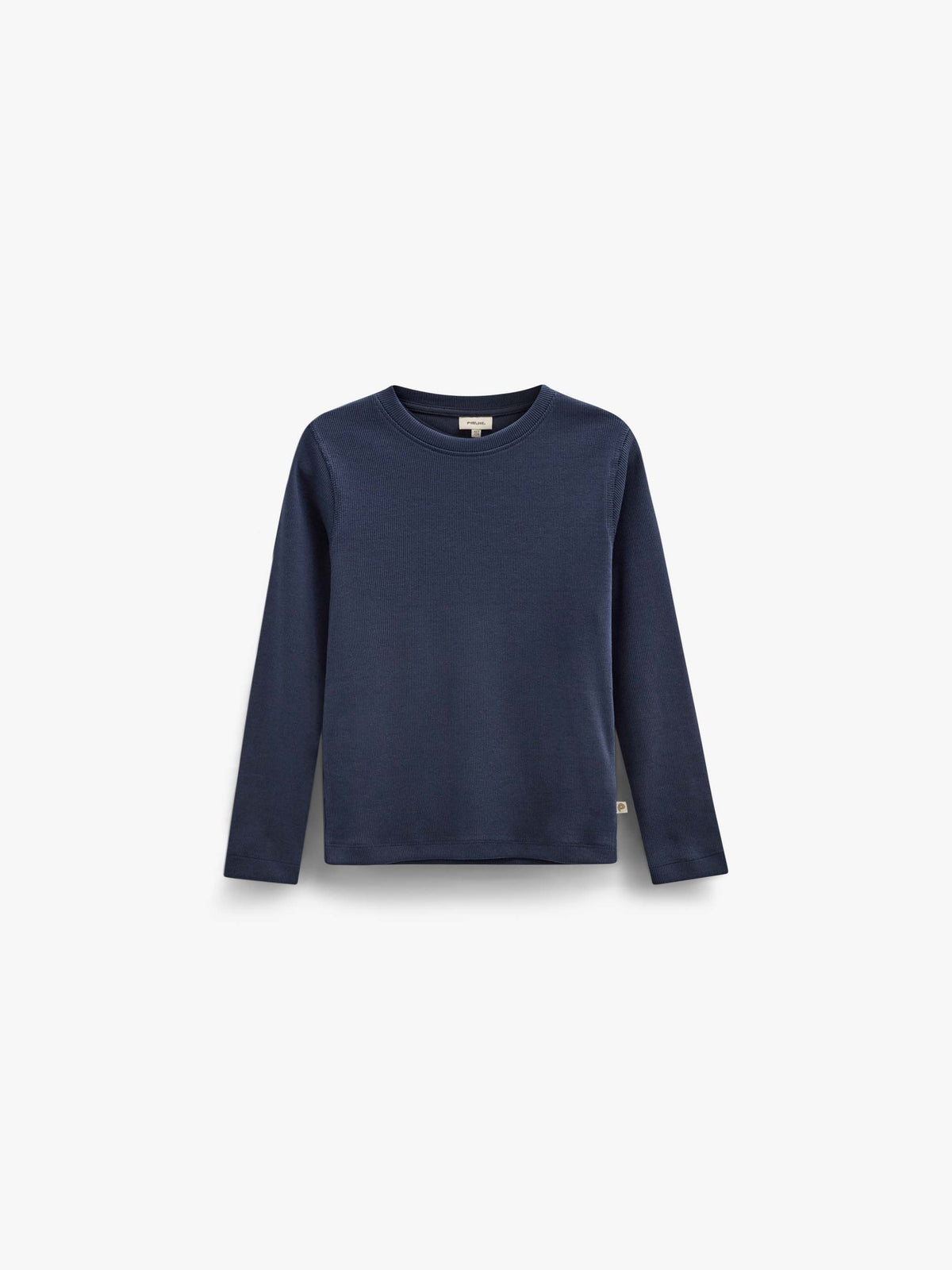Ribbed Long-Sleeve T-Shirt - Tween - Navy | 101598 Conrad
