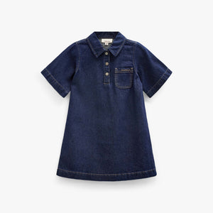Denim Dress - Tween - Dark Blue | 101619 Alison