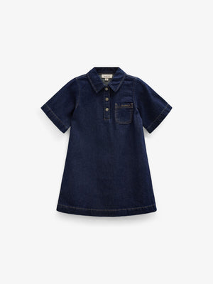 Denim Dress - Tween - Dark Blue | 101619 Alison
