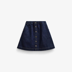 Denim Skirt - Kids - Dark Blue | 101636 Alison