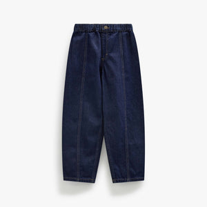 Barrel Jeans - Kids - Dark Blue | 101638 River