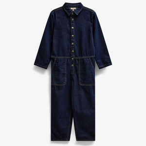 Denim Jumpsuit - Kids - Dark Blue | 101642 River
