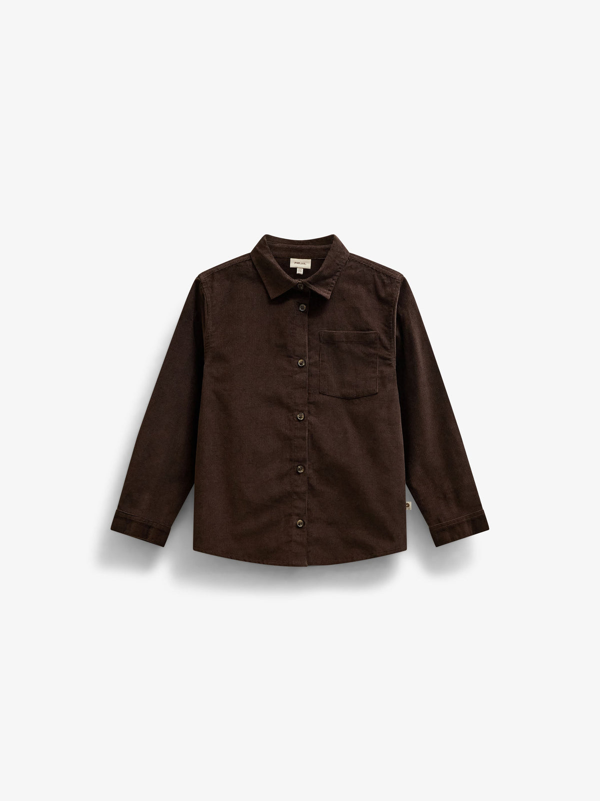Corduroy Shirt - Tween - Dark Brown | 101656 Jonny