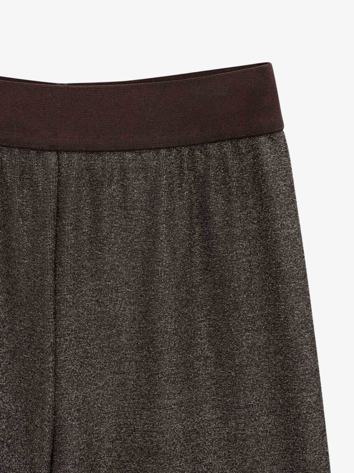 Lurex Trousers - Tween - Dark Brown | 101668 Helen