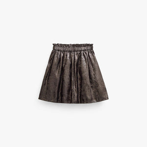 Foil Skirt - Kids - Dark Brown | 101671 Sylvia