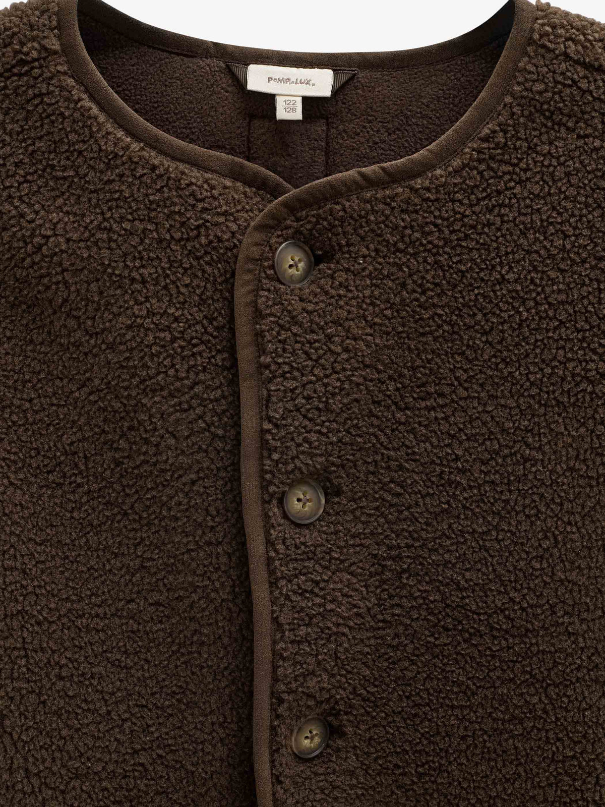 Teddy Vest - Tween - Dark Brown | 101686 Della