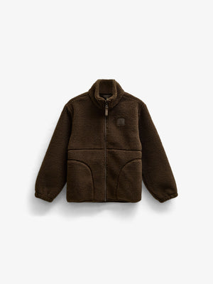 Teddy Jacket - Kids - Dark Brown | 101687 Warren
