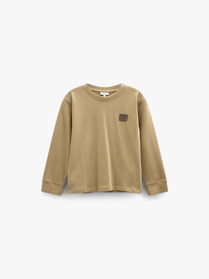 Long-Sleeve T-Shirt - Kids - Khaki | 101703 Kobe