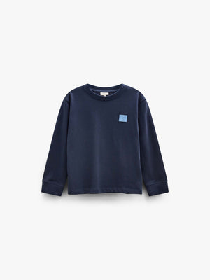 Long-Sleeve T-Shirt - Tween - Navy | 101706 Kobe