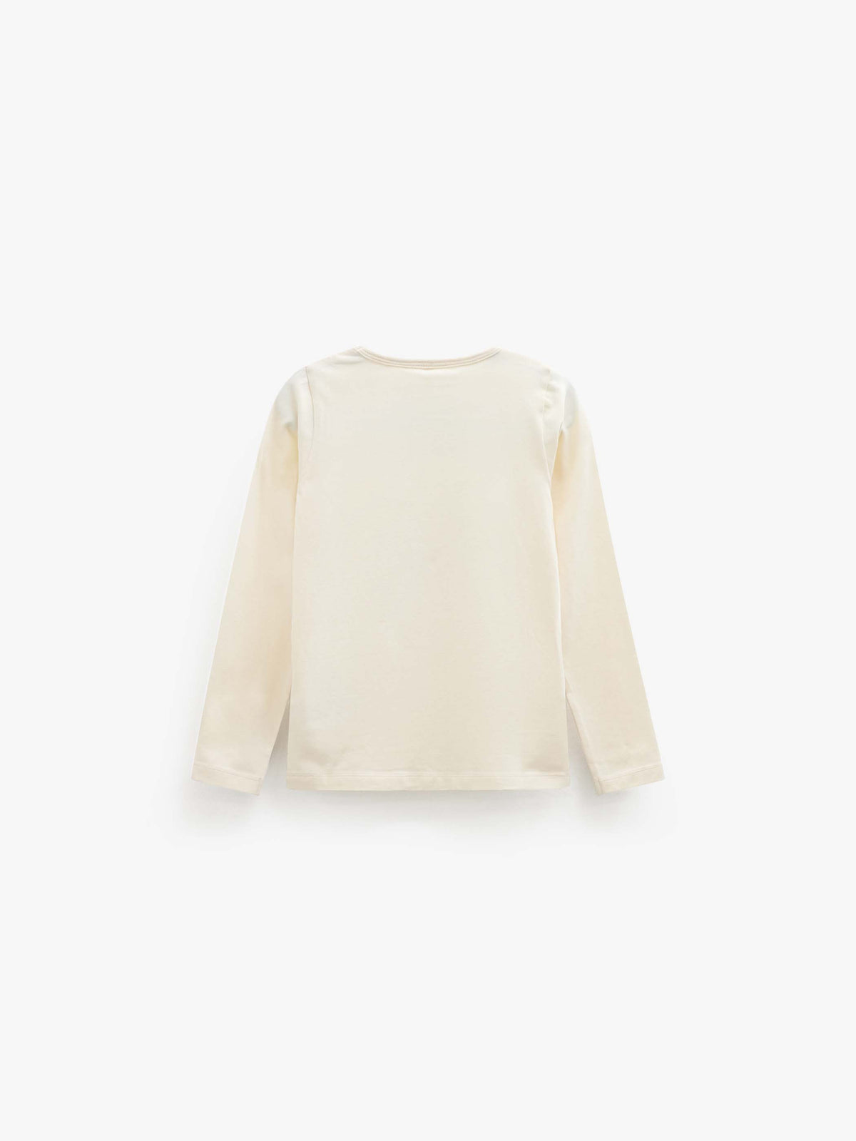 Long-Sleeve T-Shirt with Front Print - Tween - Offwhite | 101712 Piper