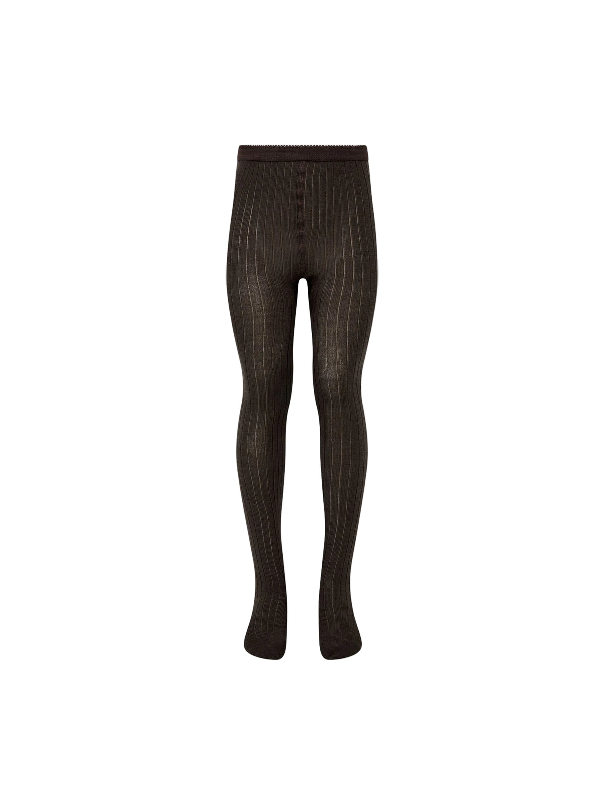 MP Cotton Rib Tights - All - Dark Brown | 101721 MP 130