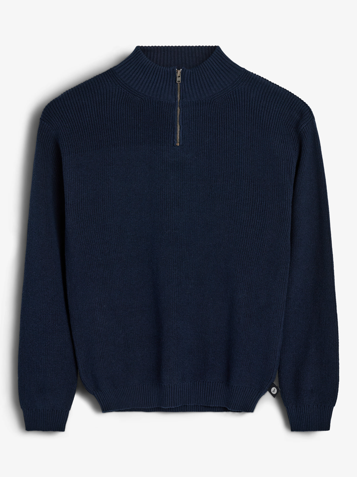 Quarter Zip Sweater - Kids - Navy