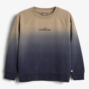Dip-dye Sweatshirt - Kids - Blue