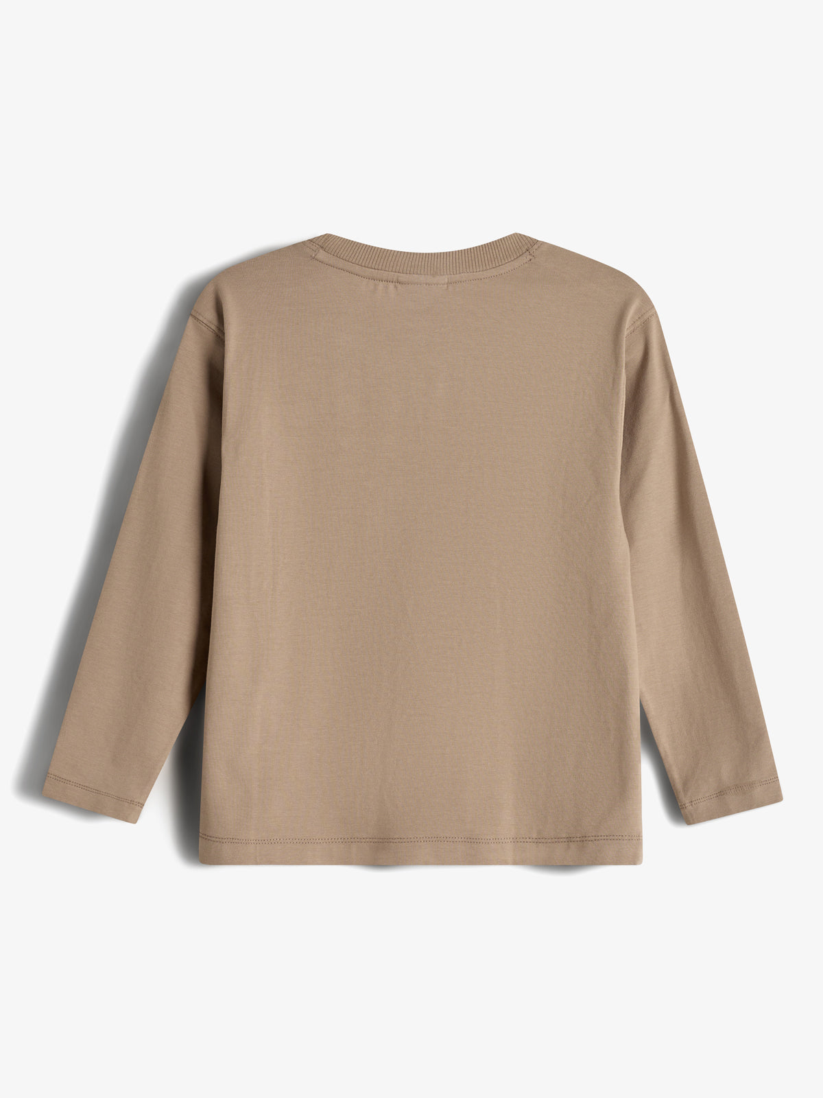 Long Sleeve T-shirt - Kids - Dark Beige