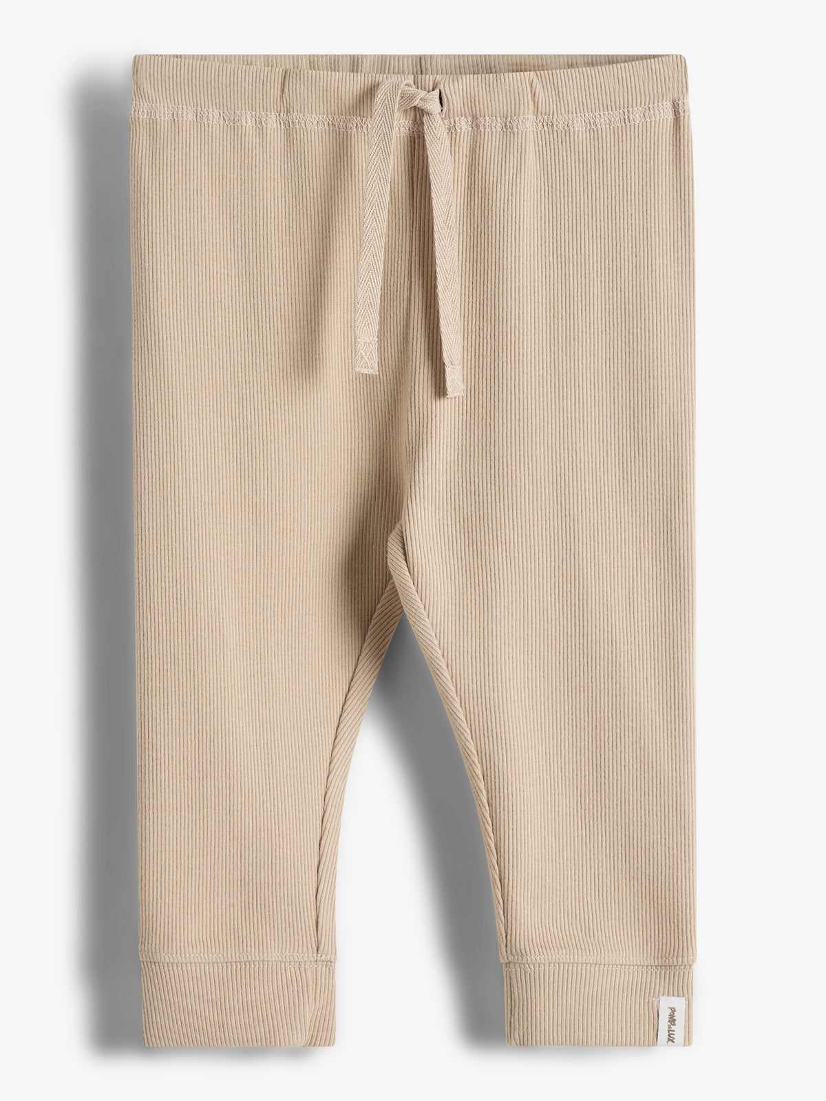 Mike | Basic Rib Trousers - Kids - Beige