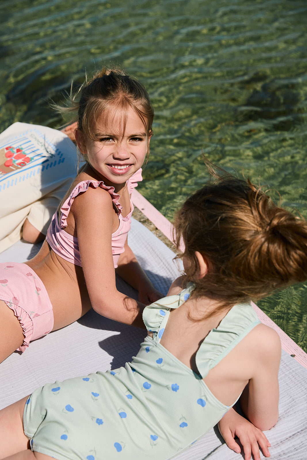 Swimsuit - Kids - Green | 101405 Mathilda