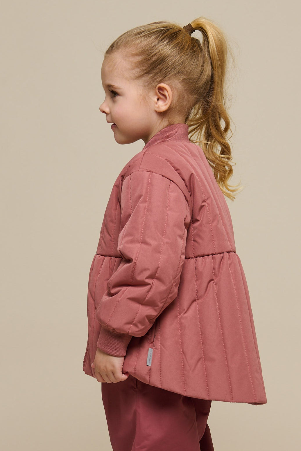 Thermal Tech Jacket - Kids - Old Rose | 101108 Elle
