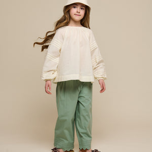 Long Sleeve Blouse - Tween - Offwhite | 100989 Willa