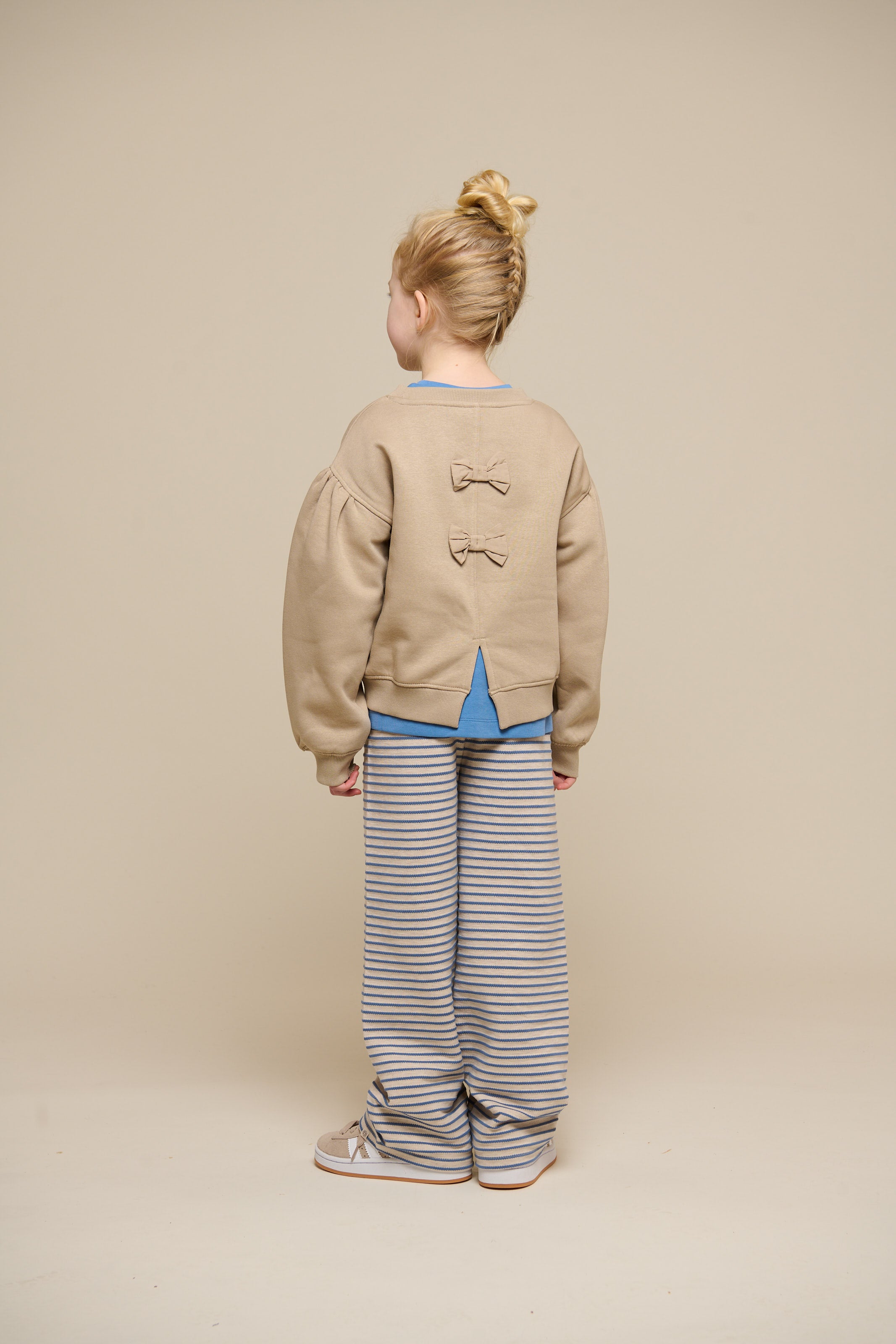 Bow Detail Sweatshirt - Tween - Caffe Latte | 100817 Ruth