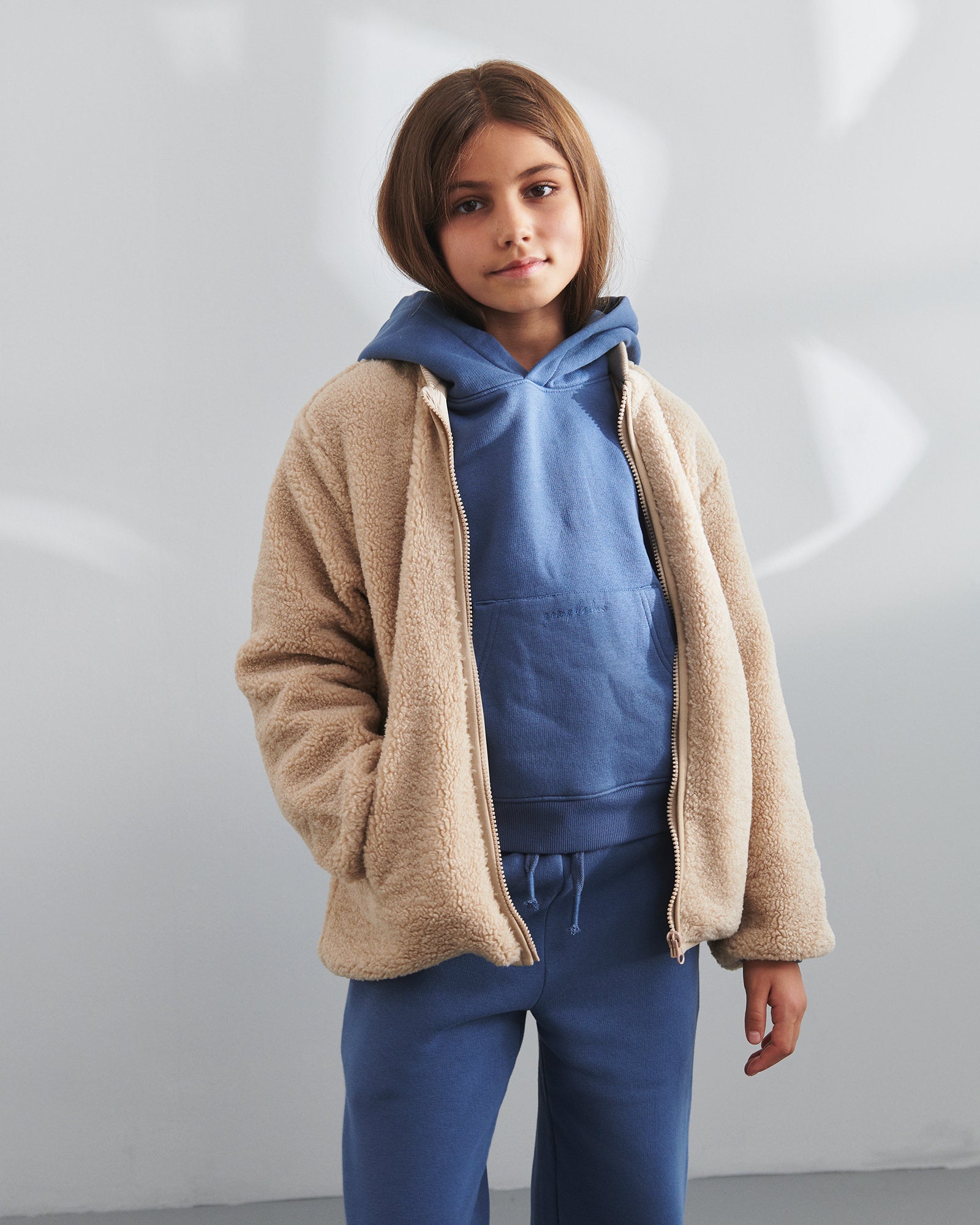 Teddy Jacket - Tween - Beige