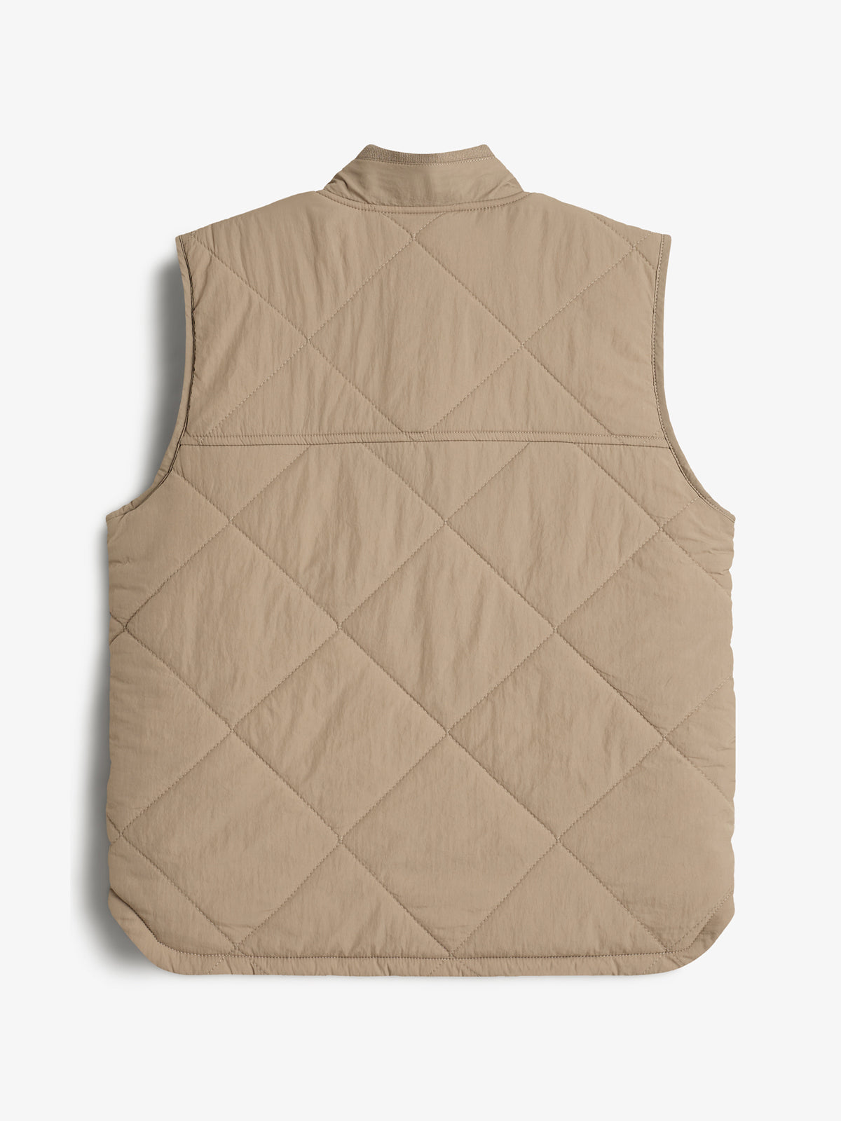 Quilted Gilet - Tween - Dark beige