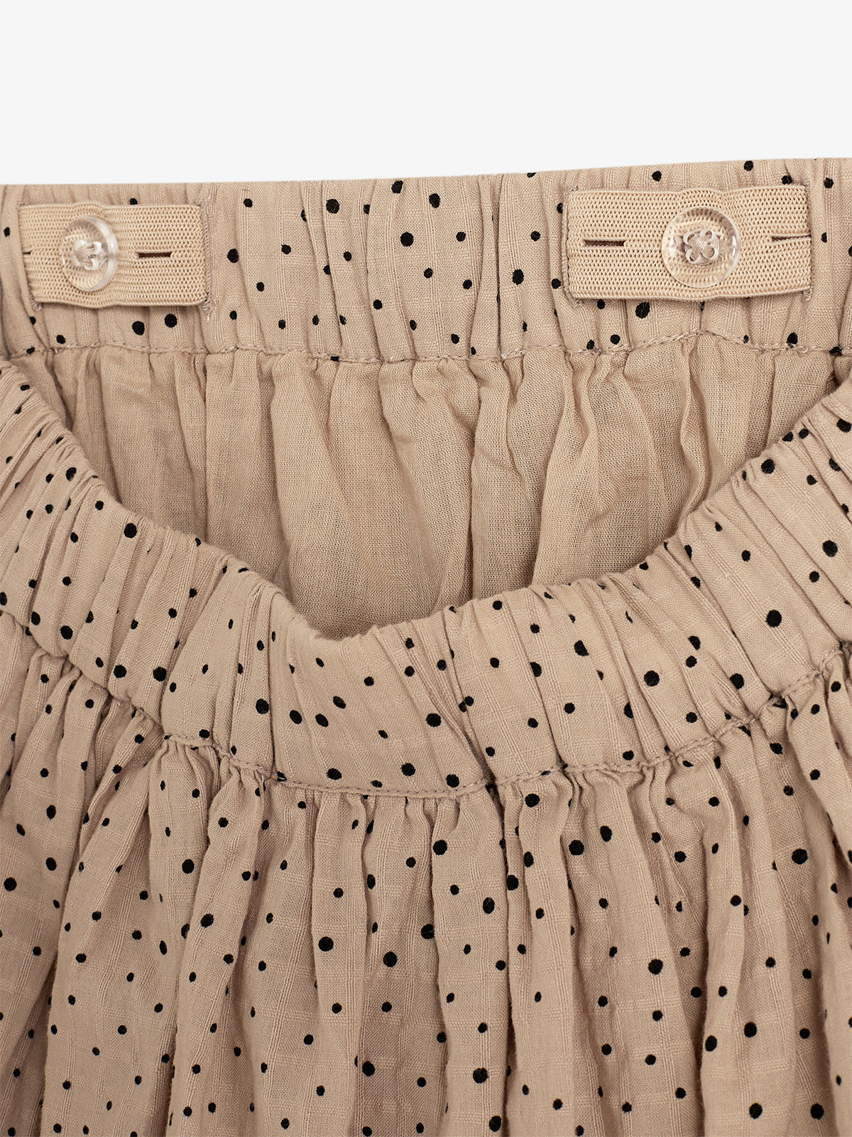 Cotton Skirt w. Micro Dots - Tween - Moonlight