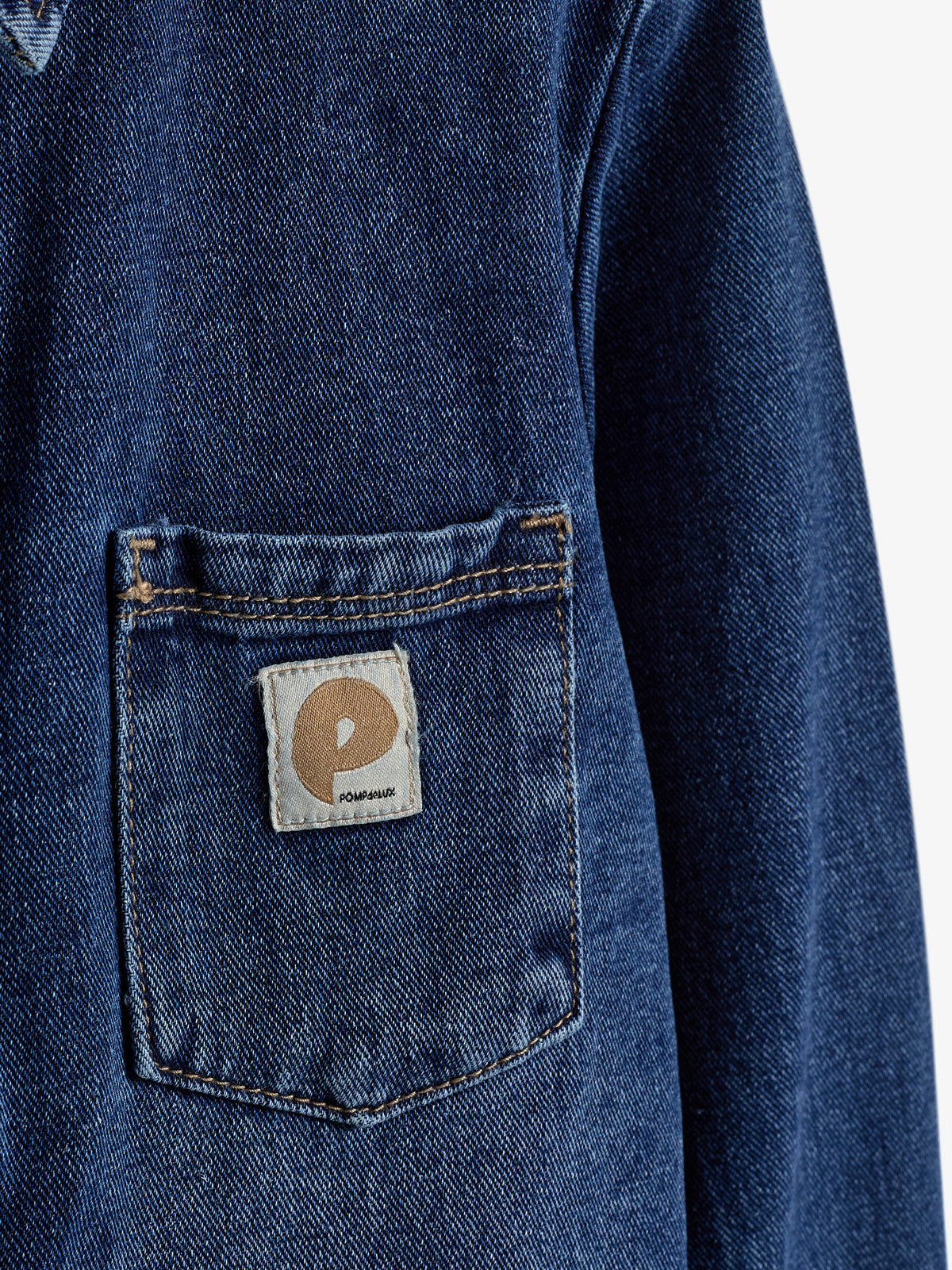 Denim Overshirt - Tween - Dark Blue Denim