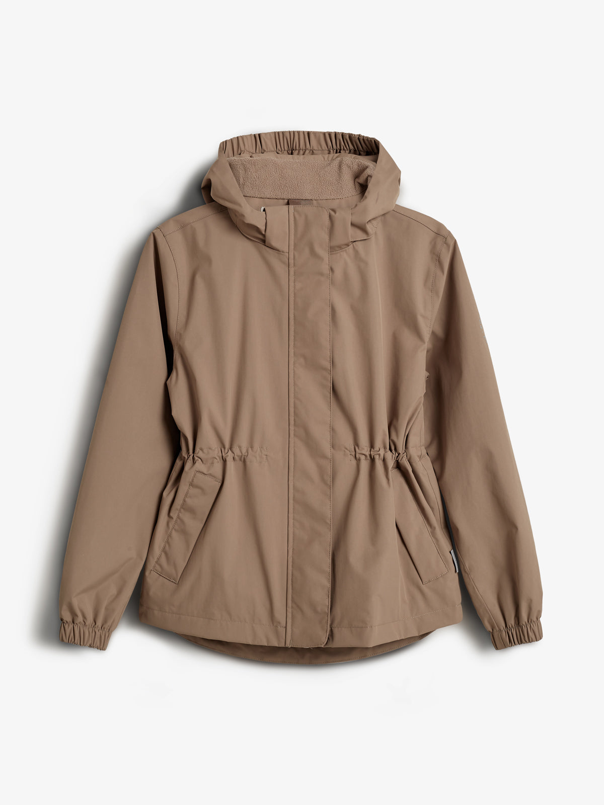 Rain Jacket w. Drawstring - Tween - Mushroom