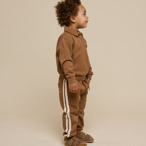 Sweat Pants with Tape - Kids - Coconut | 101259 Carter