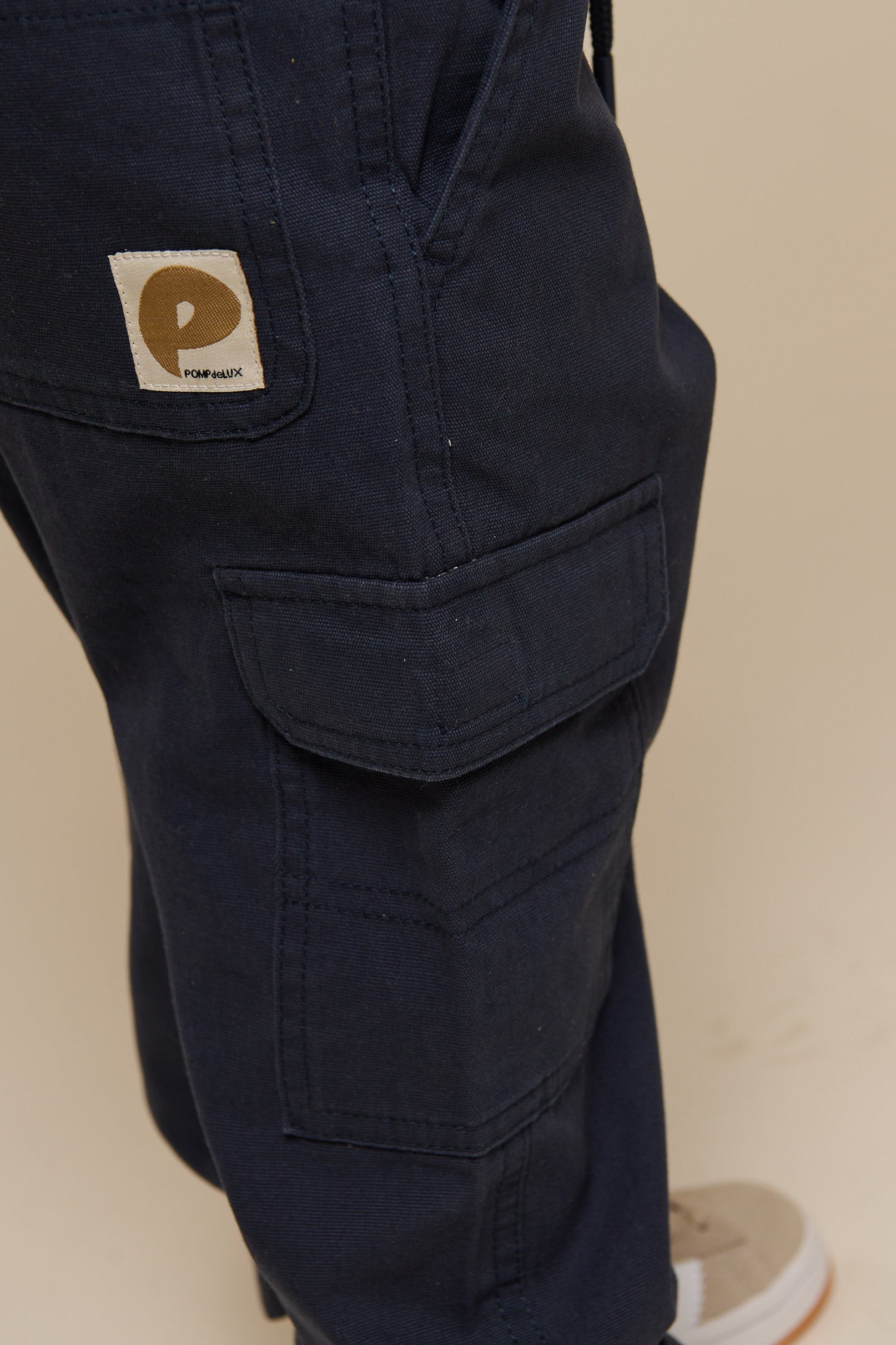 Canvas Trousers - Kids - Navy | 101134 Isack