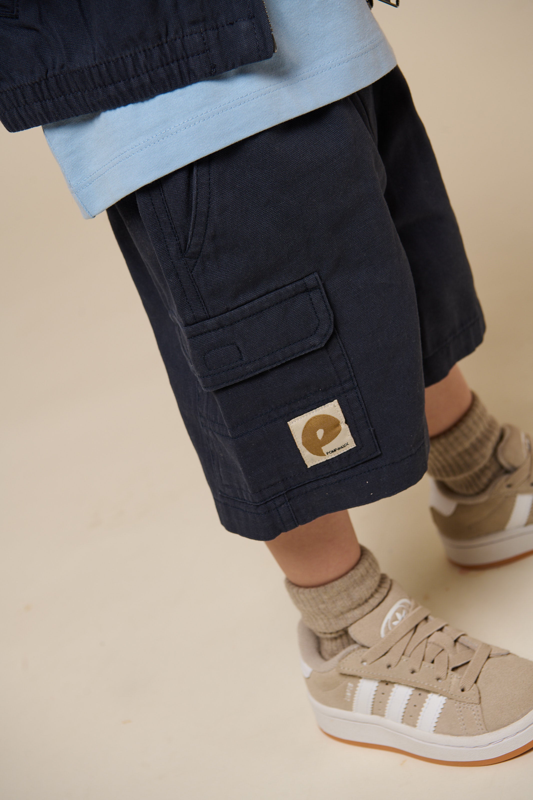 Canvas Bomber Jacket - Kids - Navy | 101138 Isack