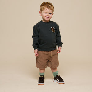 Pull-On Corduroy Shorts - Kids - Khaki | 101102 Tobias