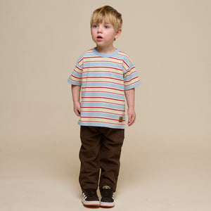 Twill Trousers - Kids - Chocolate | 100606 Carter
