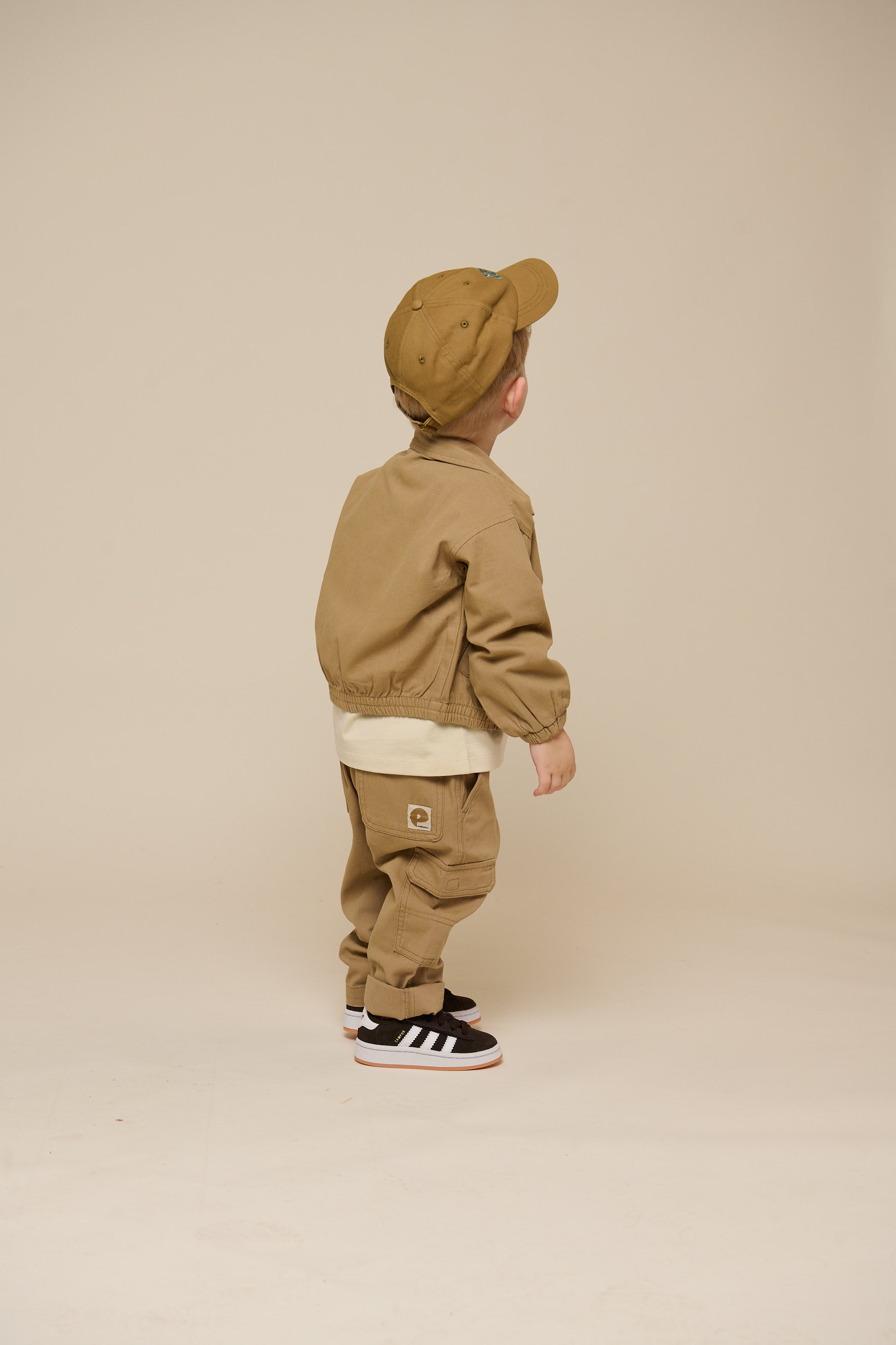 Canvas Trousers - Kids - Khaki | 101132 Isack