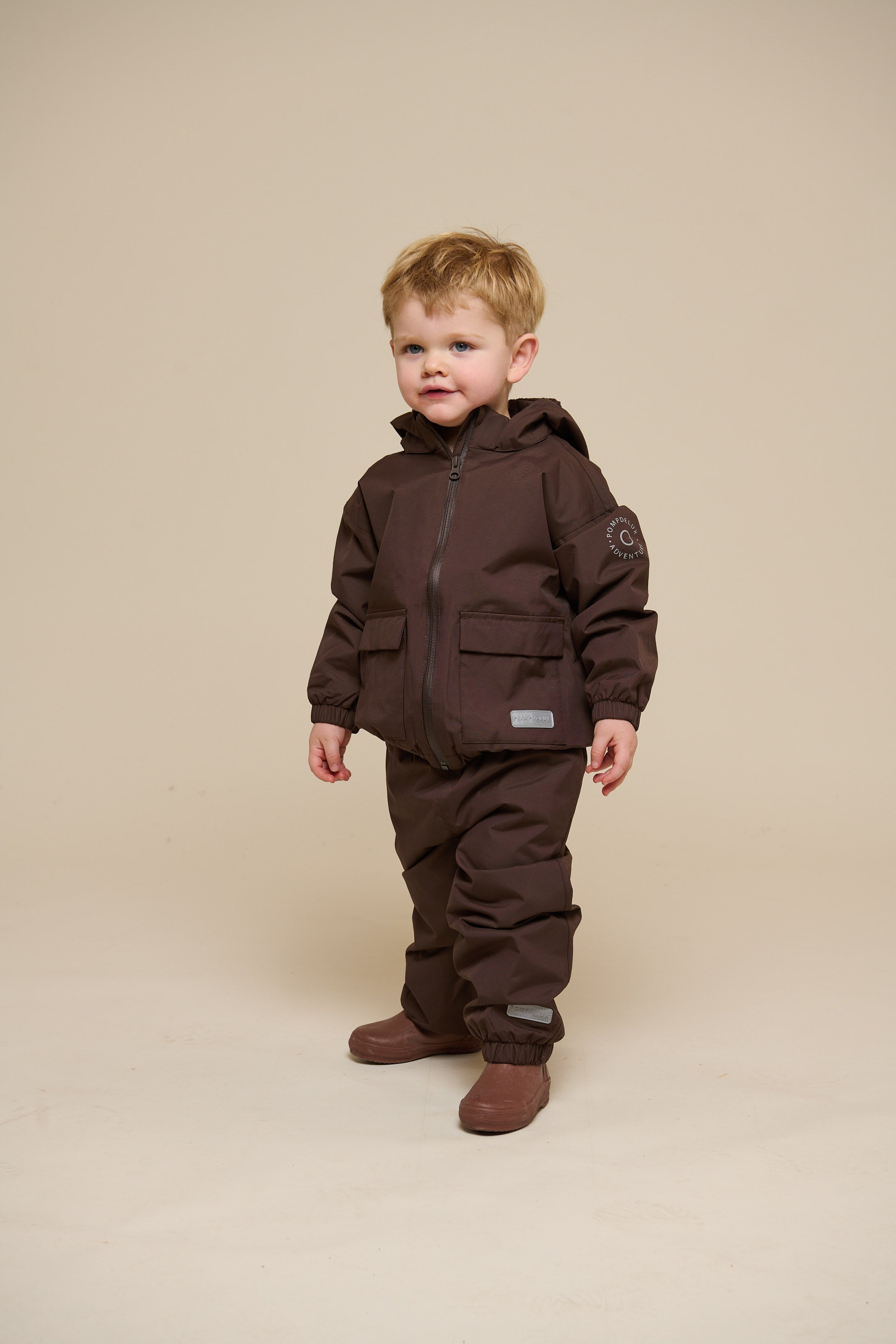 Shell Trousers - Kids - Chocolate | 100505 Dundee