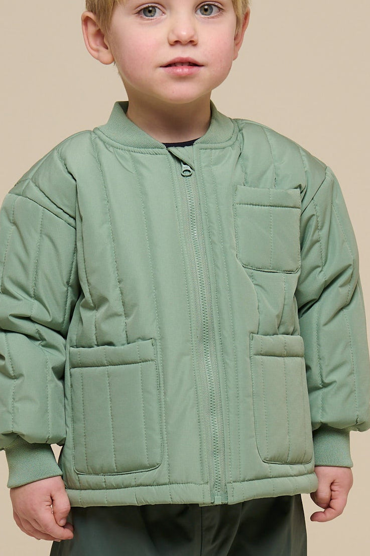 Thermal Tech Jacket - Kids - Dusty Green | 101112 Athur
