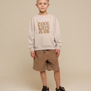 Pull-On Corduroy Shorts - Tween - Khaki | 101103 Tobias