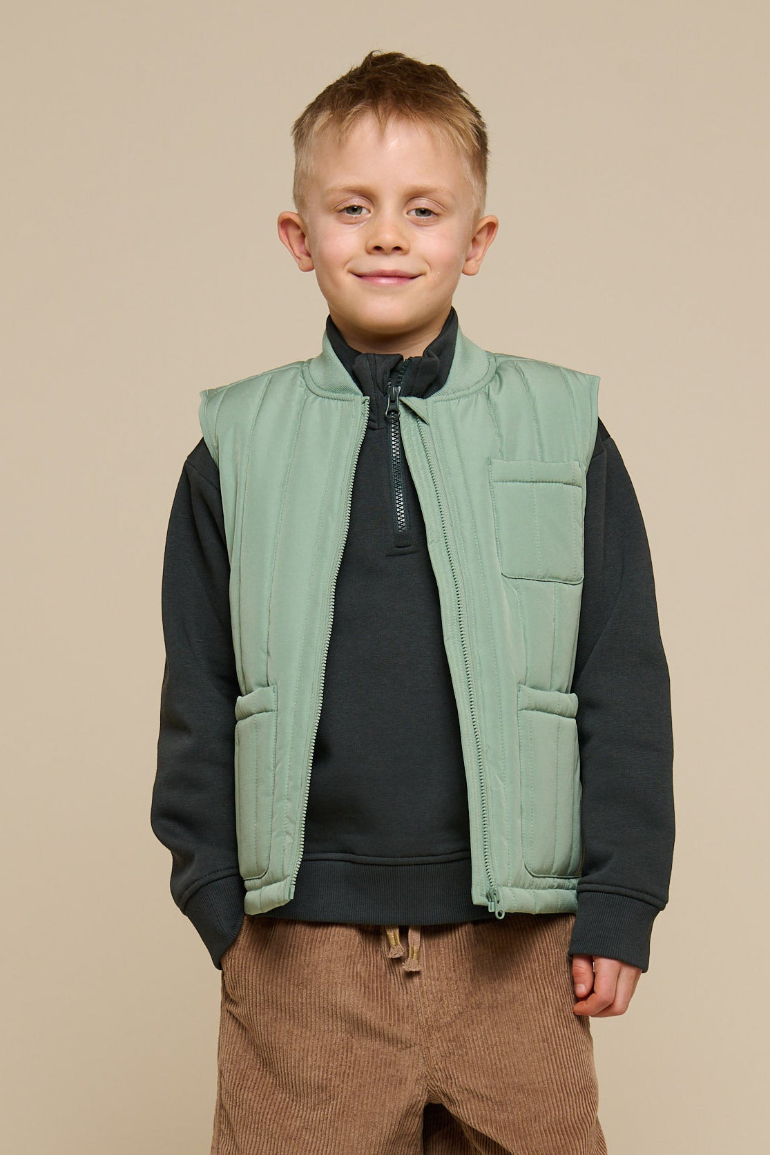 Thermal Tech Gilet - Tween - Dusty Green | 101117 Athur
