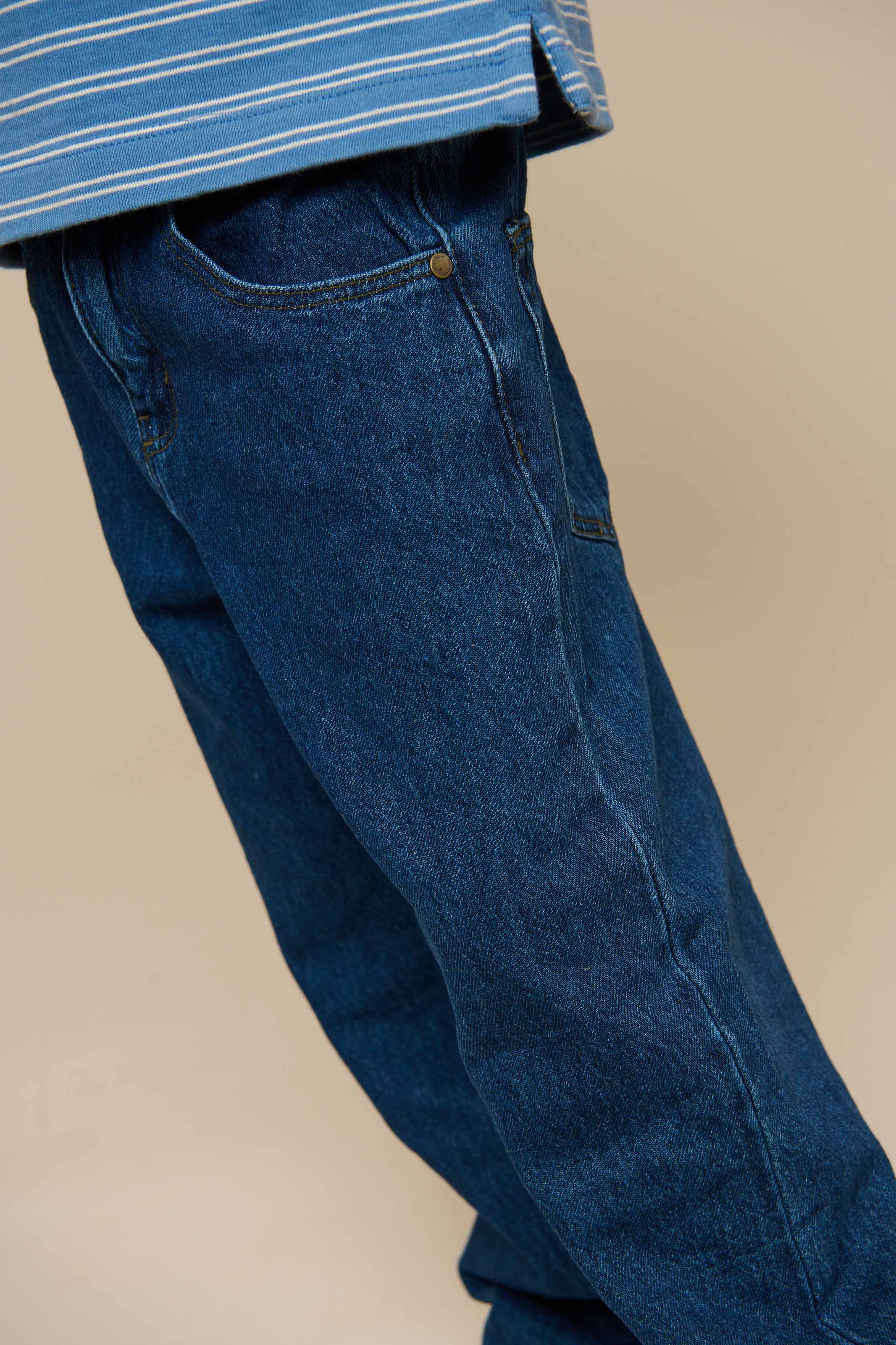 Tapered Fit Jeans - Tween - Blue Denim | 100663 Bilbao
