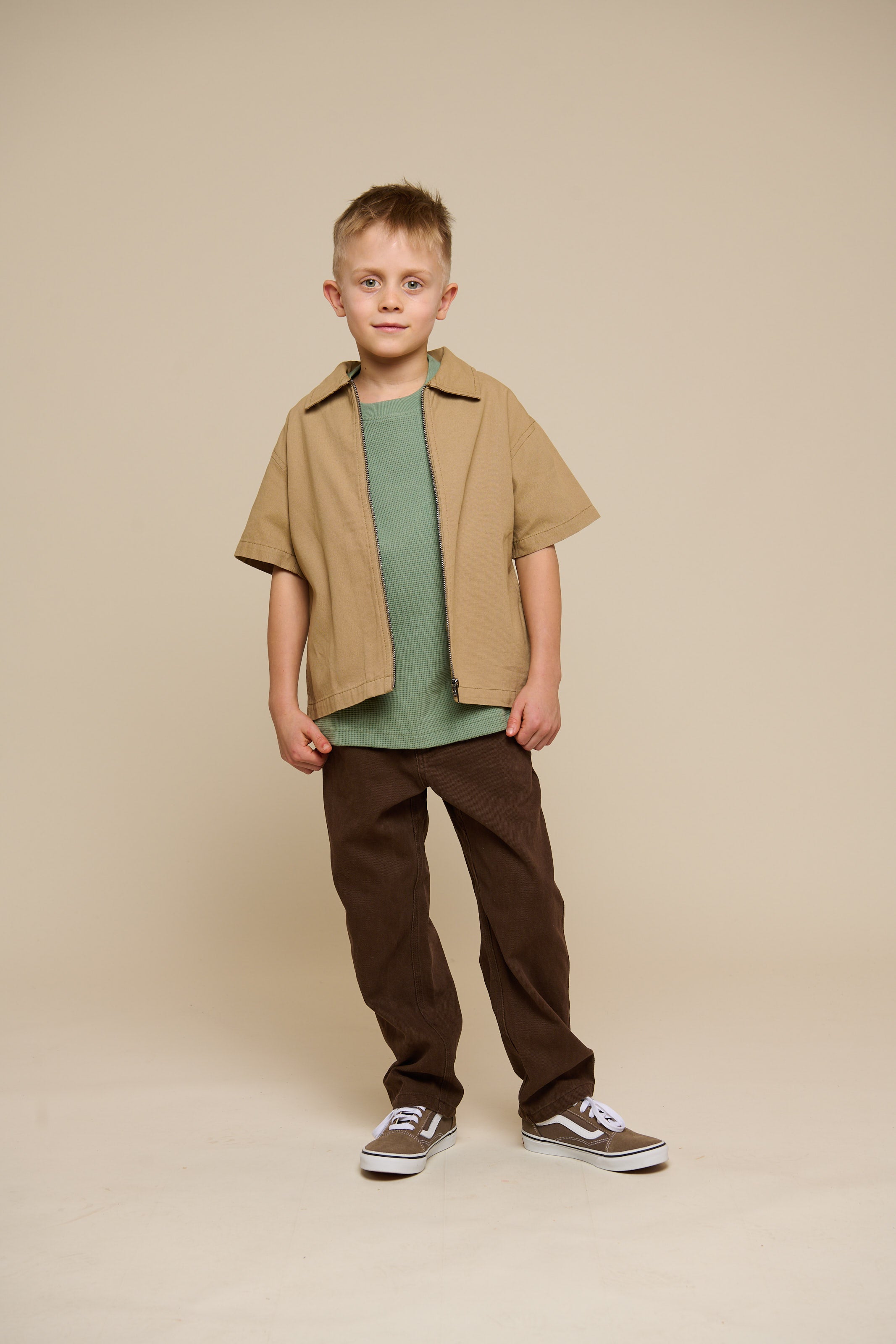 Twill Trousers - Tween - Chocolate | 100607 Carter