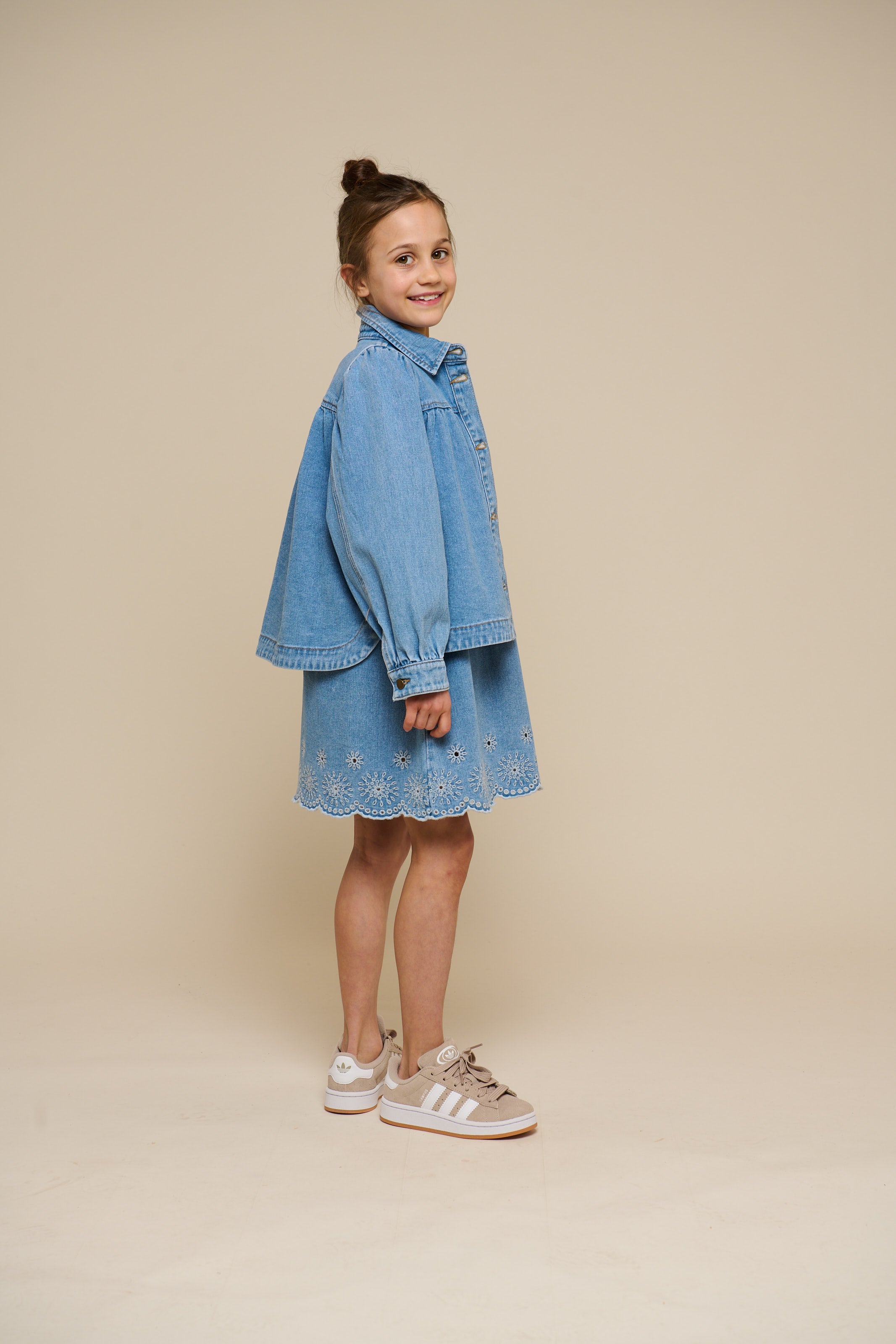 Denim Jacket - Tween - Light Blue Denim | 101015 Vera