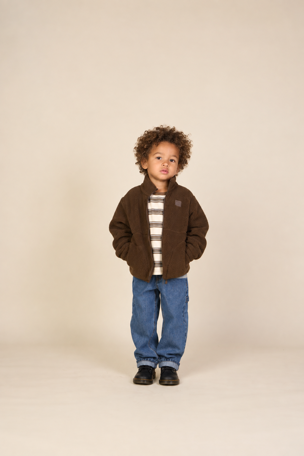Teddy Jacket - Kids - Dark Brown | 101687 Warren