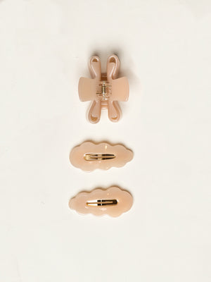 Hair Click & Claw Hair Clip - All - Caffe Latte | 100887 Cille